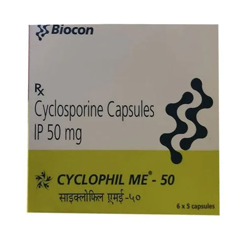 50mg Cyclosporine Capsules IP