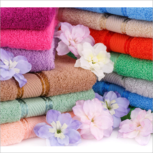 100% Cotton Plain Dyed Towel