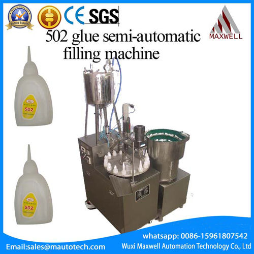 Liquid Glue Filling And capping machine