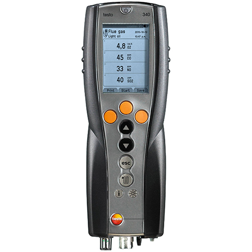 Flue gas analyzer for industry emission measurement