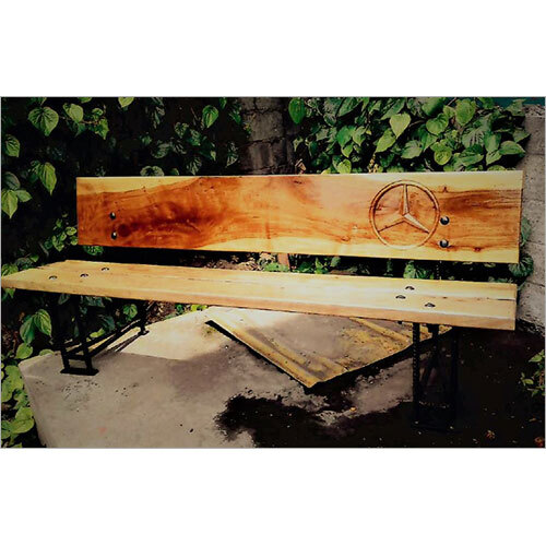 Rought Iron Garden Bench