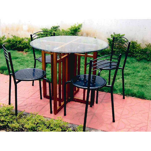 Glass Top Dining Table Set Indoor Furniture