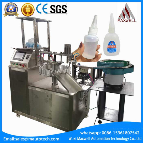 Semi-Automatic Super Glue Filling Machine Capacity: 10-40 Pcs/Min