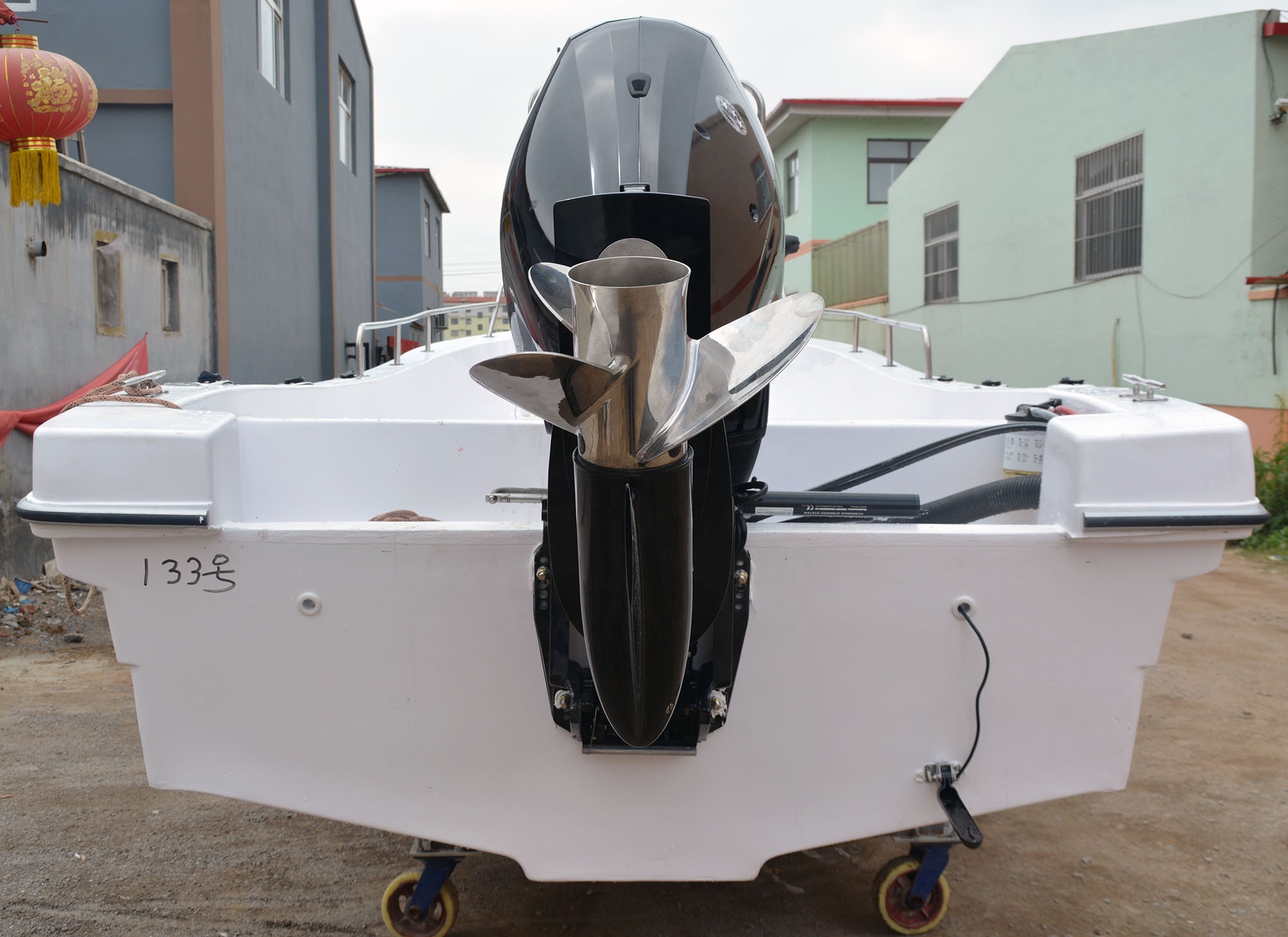 Fiberglass boat fishing boat yacht boats for sale