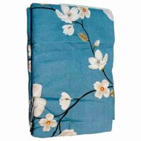 Floral Print Glace Cotton Bed Sheet - Color: Different Available