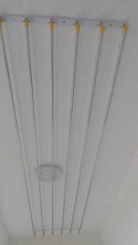 Ceiling mounted pulley type cloth drying hangers in Chokikulam Madhurai