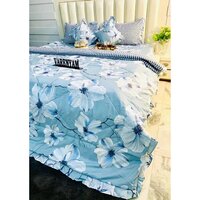 Verenyam Glace Cotton Reversible Comforter Set