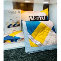 Cotton Reversible Comforter Set