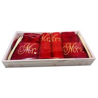 8 Pieces Cotton Bathrobe Set