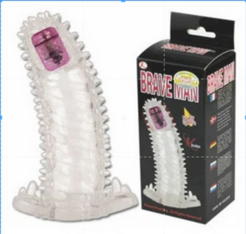 BAILE BRAVE MAN CONDOM SLEEVE VIBRATION