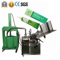 Metal Tube Silicone Sealant Filling And Folding Tail Machine