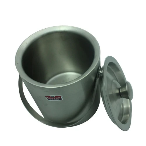 Stainless Steel Double Wall  Ice Bucket
