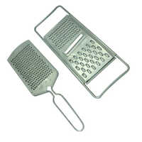 Silver Stainless Steel Kitchen Grater