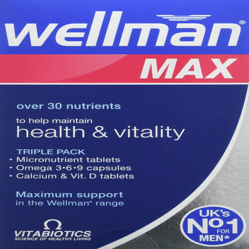 Wellman Health Supplement For Men Tablet General Medicines