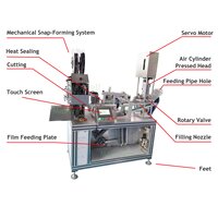 Automatic Soft Sausage Silicone Sealant Filling Machine
