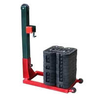 Rectangle Mild Steel Movable Tennis Pole