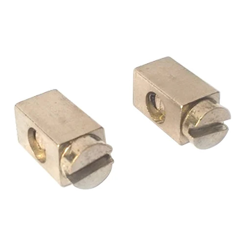 Polished Heavy Duty Brass Terminal Connector