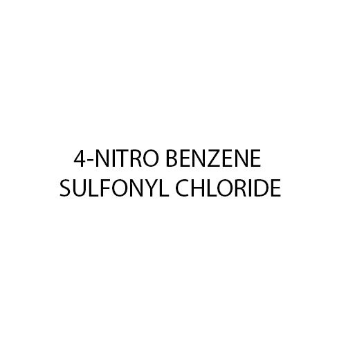 4 Nitro Benzene Sulfonyl Chloride