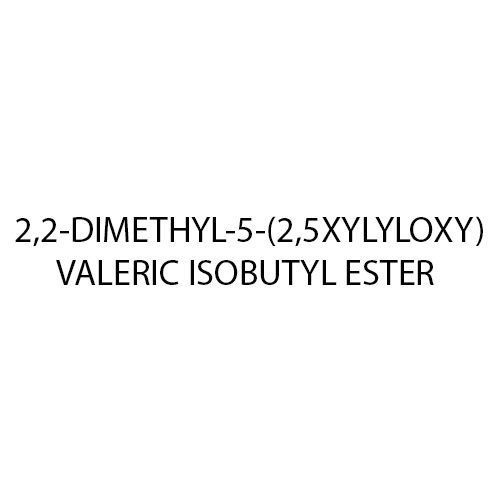 2 2 Dimethyl 5 2 5Xylyloxy Valeric Isobutyl Ester Purity(%): 98%