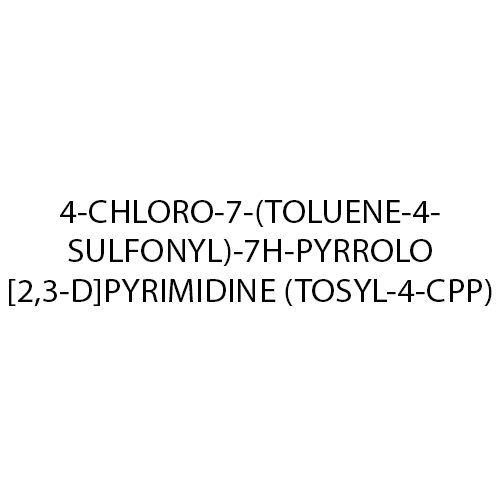 4 Chloro 7 Toluene 4 Sulfonyl 7H Pyrrolo 2 3 D Pyrimidine Tosyl 4 Cpp Purity(%): 98%