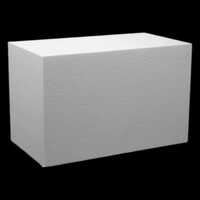 White Thermocol Block - Lightweight Insulation Material, Durable Foam Structure, Eco-Friendly Design