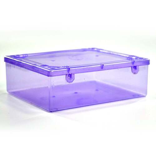 COMMANDER CONTAINER USED FOR STORING THINGS AND STUFFS (2928) - Plastic Material 21x18x7 cm Size Transparent Color | Ideal for Organized Storage Solutions