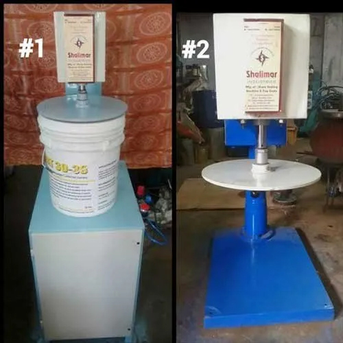 Pneumatic Bucket Lid Sealing Machine