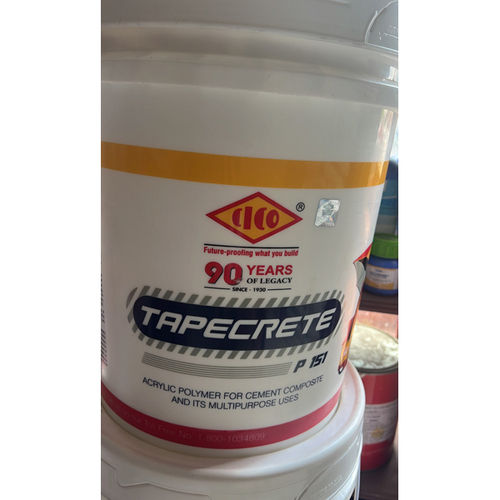 Tapecrete P 151 Acrylic Polymer Application: Construction