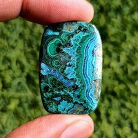 Azurite Malachite Cabochon