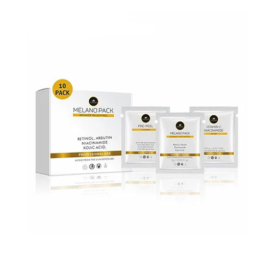 10 Pack Melano Pack Yellow Depigmentation Peel Age Group: Adult