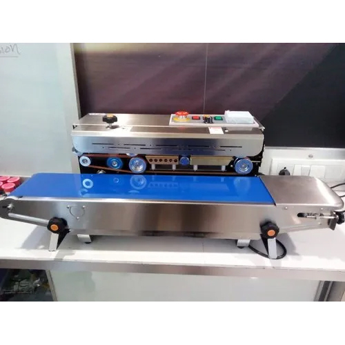 SS Body Horizontal Band Sealer Heavy Duty Machine