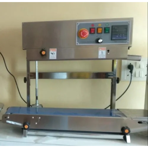 Vertical Continuous Band Sealer 3kg Digital SS Model