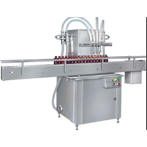 Silver Juice Filling Machine