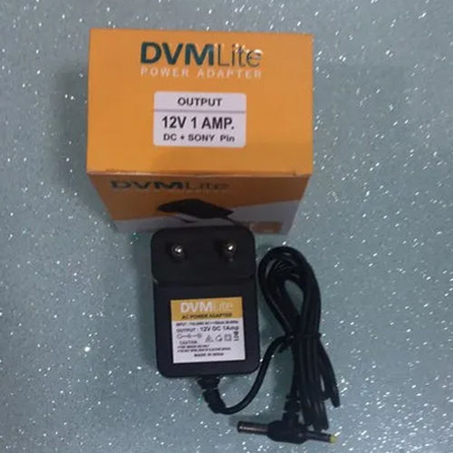 Black 1 Amp Cctv Adapter