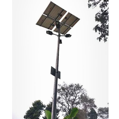 Silver 18 Watt Solar Led High Mast Light