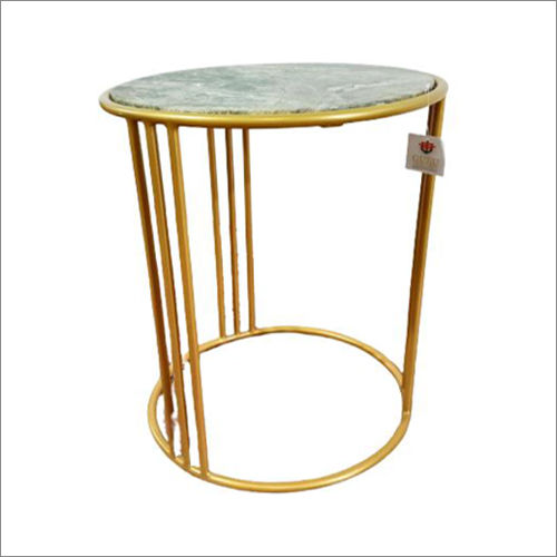 Barnet Golden Round Table Indoor Furniture