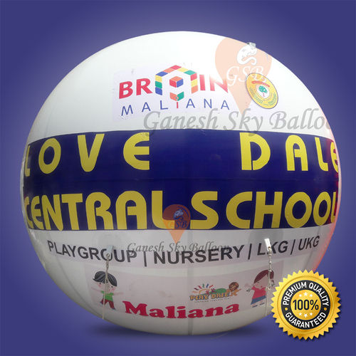 Customize 10 Feet Advertising Sky Balloon For Schools