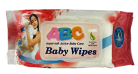 100pcs ABC Baby Wipes Wholesale MOQ 100Cartons