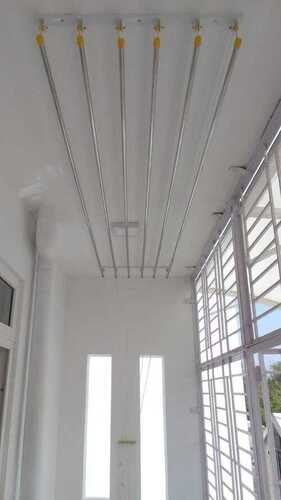 Ceiling mounted pulley type cloth drying hangers in Alanthurai Coimbatore