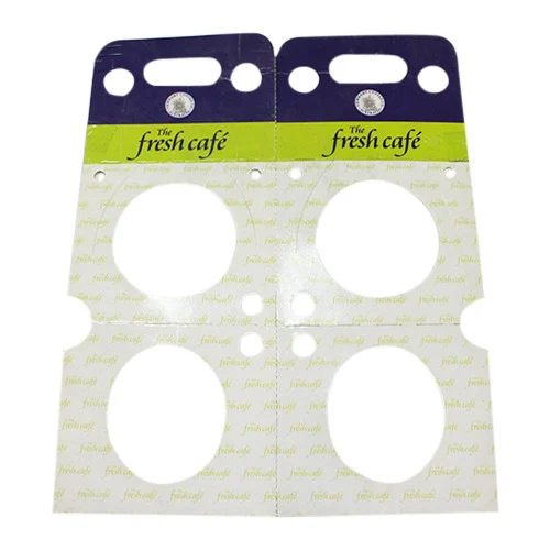 White Takeaway Paper Hangers