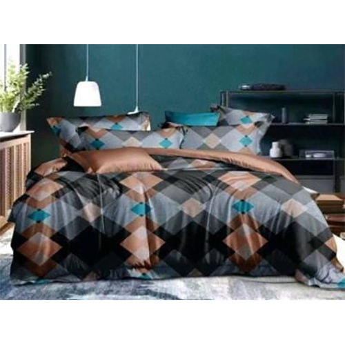 Multicolor Linen Double Bedsheet Set