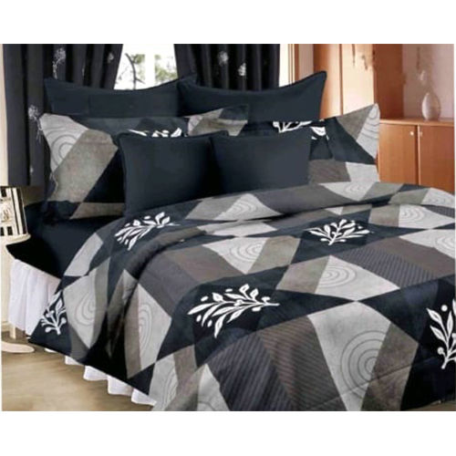 Multicolor Linen Fabric Bedsheet Set