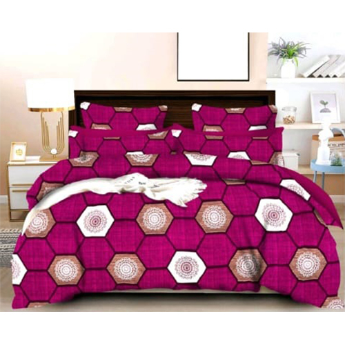 Double Bedsheet With Pillow Cover