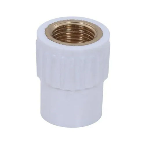 White Upvc Brass Fta Fittings