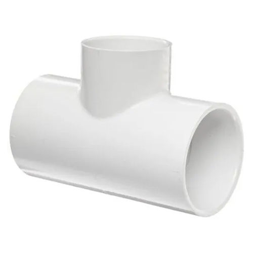 White 1 X 3-4 Inchupvc Reducer Tee