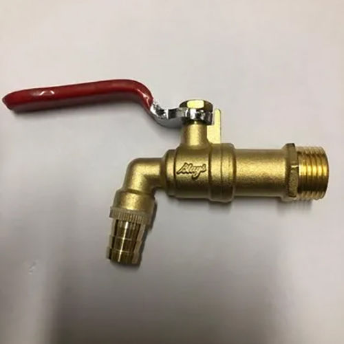 Golden & Red Nozzle Tap