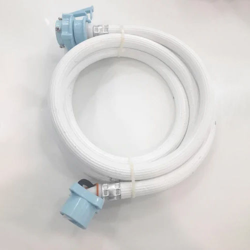 White Automatic Washing Machine Pipe