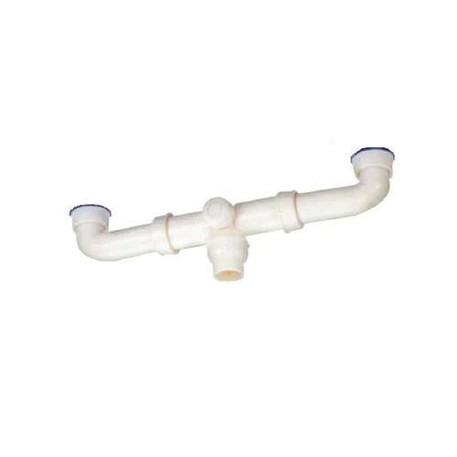 White Waste Pipe Connector