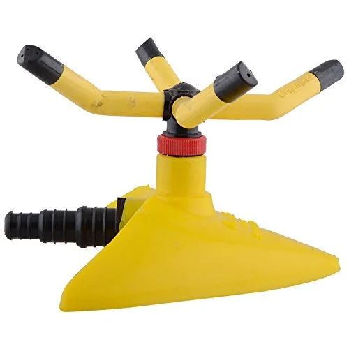 Plastic Coated Four Arm Water Sprinkler