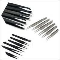 Plastic Esd Tweezer - Color: White